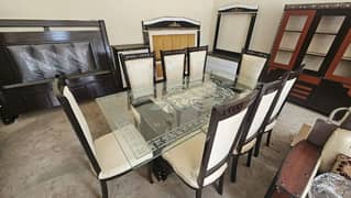 new dinning table/ dinning set/ dinning with 8 chairs