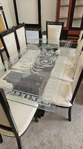 new dinning table/ dinning set/ dinning with 8 chairs 1