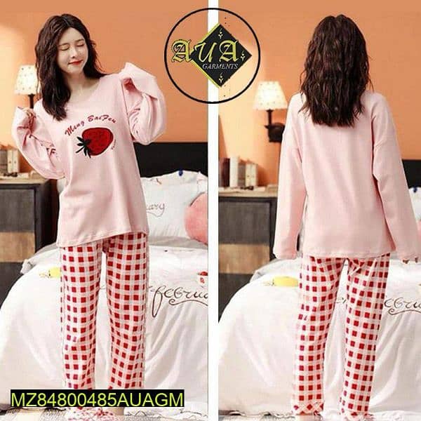 Girls Stitched Embroidered Sleepwear 12