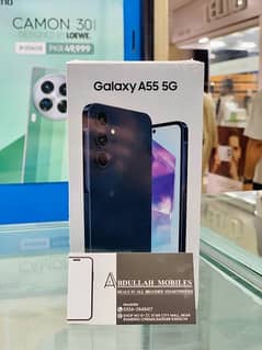 SAMSUNG A55 8/256GB PTA APPROVED OFFICIAL BOX PACKED