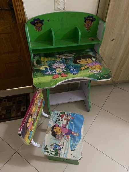 Study chair table for kids 1