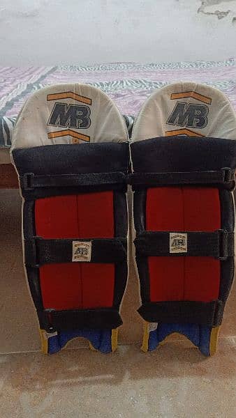 Good Condition Helmet , Thigh pads and used Leg pads Available. 3