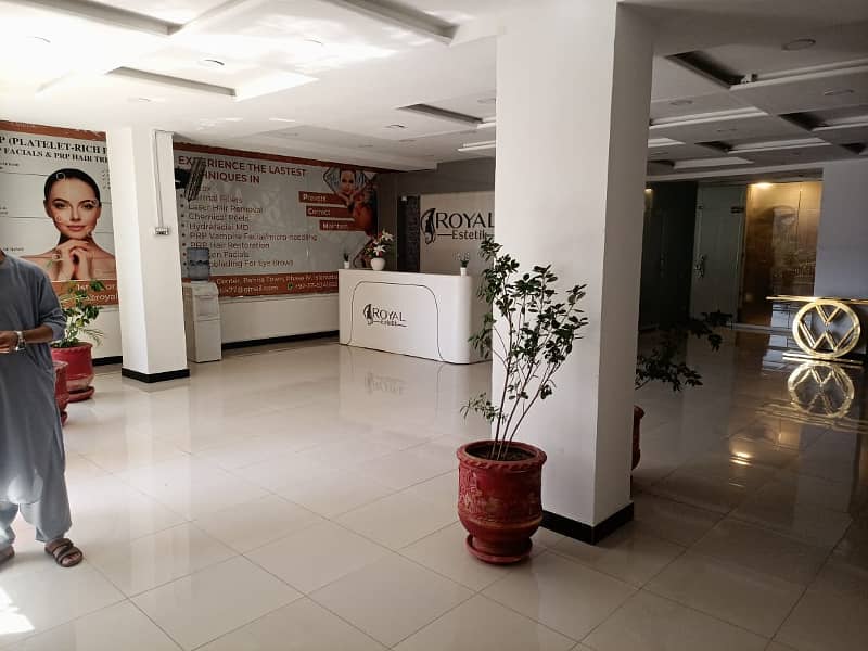 Hall 1st available for rent in Bahria town Civic center ph4 2