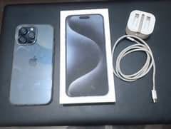 Iphone 15 pro max (jv) with all accessories