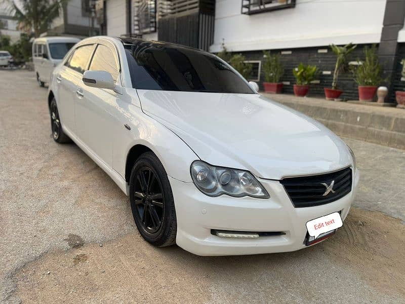 Toyota Mark X 250 G Preal white color 1
