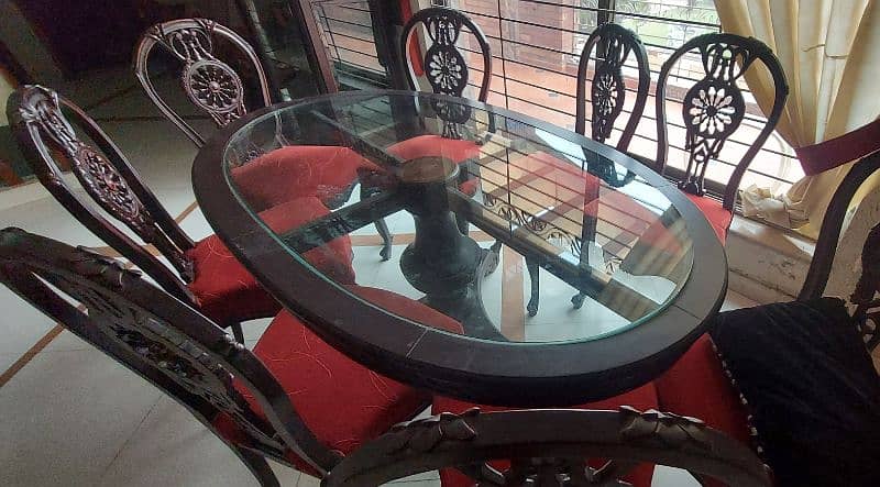 Dining Table with chairs 4