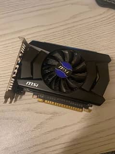 Almost New MSI GTX 750 Ti Gaming Graphics Card 4 GB Memory DDR5