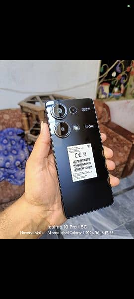 Redmi Note 13 pro 12/512 (200) camra 3