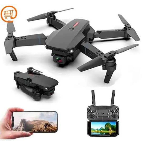 Folding Drone with 1080p dual hd live camera . 1