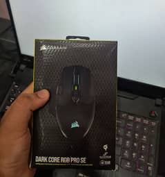 corsair darkcore rgb pro se wireless new openbox unused gaming mouse