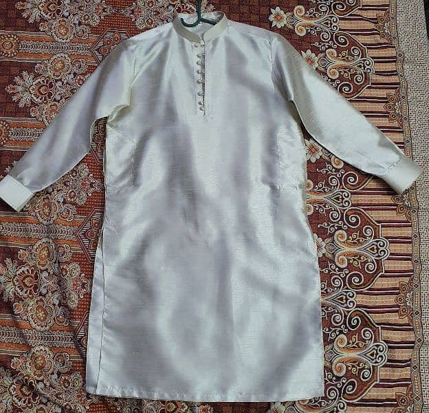 Groom Dress, Open coat, Kurta Shalwar kameez, shoes 0