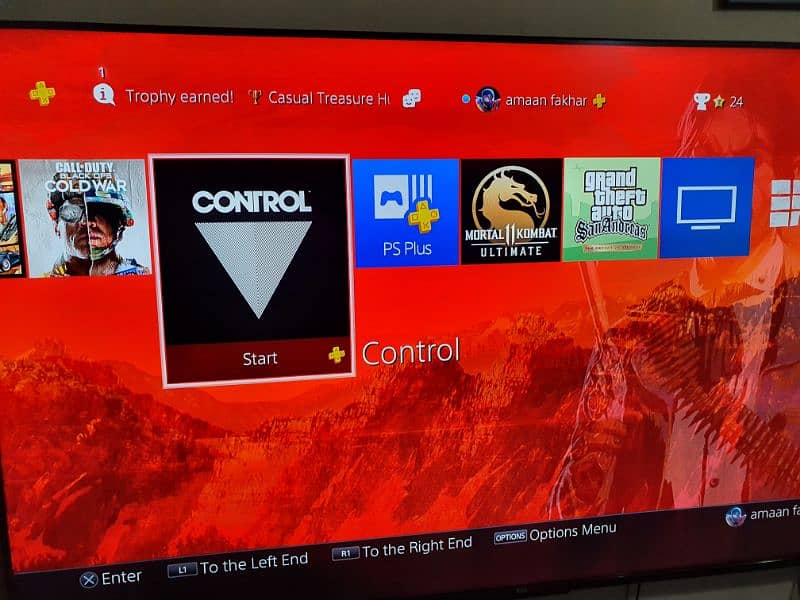 PS4 PRO With 2 Controllers & Many Games 5