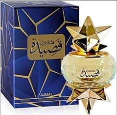 Ajmal Qasida Eu De perfume 60ml box open 100% original imported  dubai
