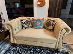 7 Seater Sofa Set - like new condition