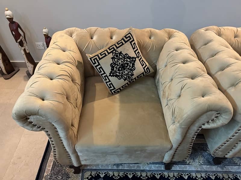 7 Seater Sofa Set - like new condition 1