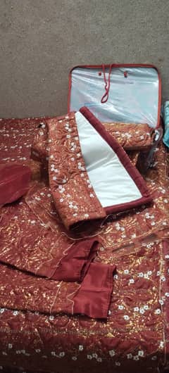 king size Bridal bedsheet for wedding