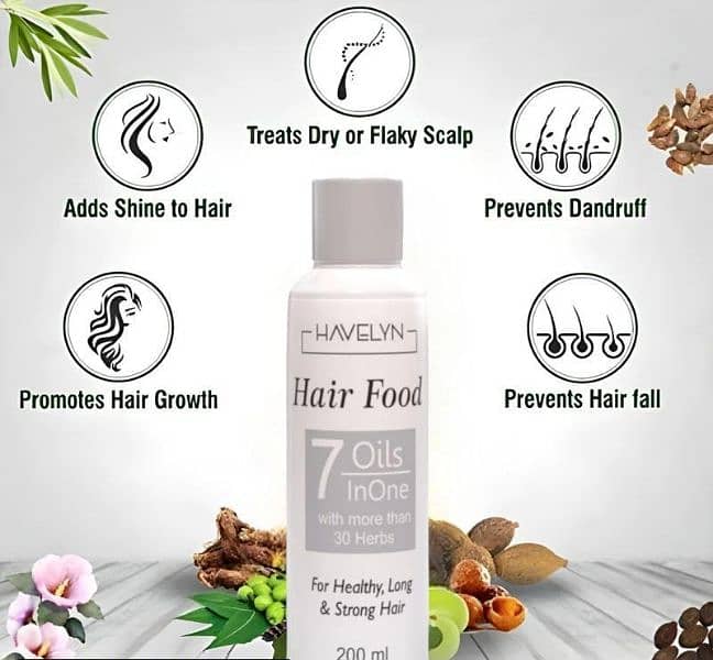 Hair food oil 1