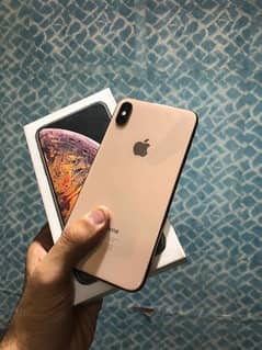 Iphone xs max pta approved 64gb with original charger original box