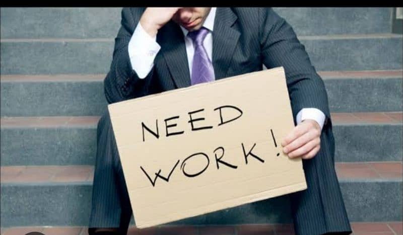 I need any job 0