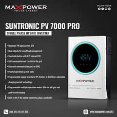 max power solar inverter. 6 KVA PV 7000new box pack 0308=546=70=95
