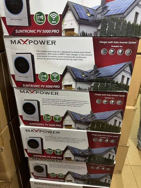 max power solar inverter. 6 KVA PV 7000new box pack 0308=546=70=95 1