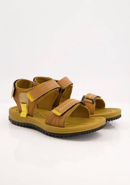 Synthetic Leather Ultra Fit Sandals 1