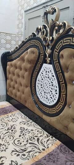 curved style Versace bed set slightly used