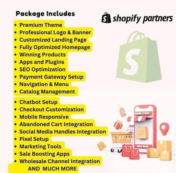 Shopify Store with Rs 86000 sale 0324-0400564 1