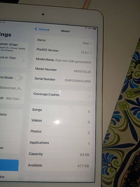 Ipad mini5 64Gb 4