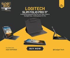 Logitech Slim Folio Pro 10.9" Keyboard Case Cover Ipad Air 4 5 10 Gen 0