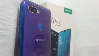 Nee Oppo A5S with box dual sim pta approve