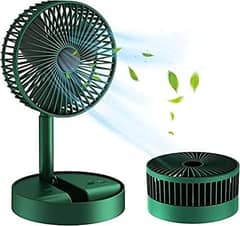 Powerful Rechargeable Table Fan with Height and 3 speed Adjustable