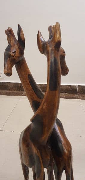 Wooden Giraffe set 2