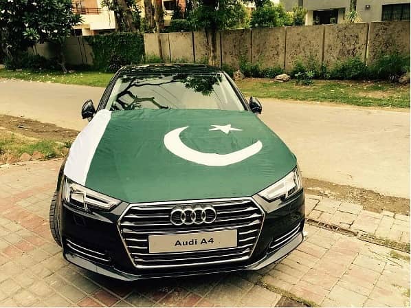 Pakistan flag for Car use for 14 August or Exective car, 03008003560 1