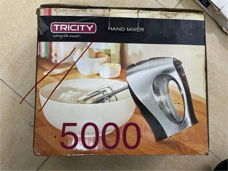 Tricity Hand Mixer Blender for urgent sale! 0