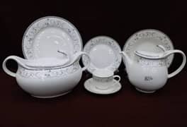 DinnerSet Serving for 8 China Bone. Not even opened, for sale Rs. 40k 0