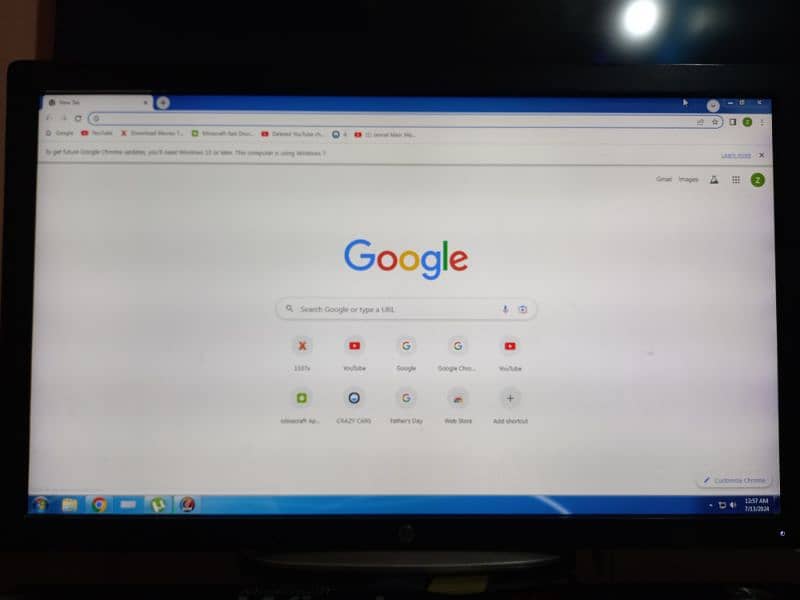 HP Computer Led 27 inch 8