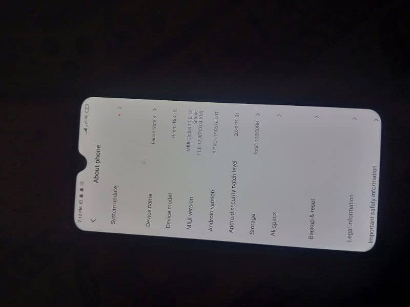 Redmi Note 8 Original Panel 2