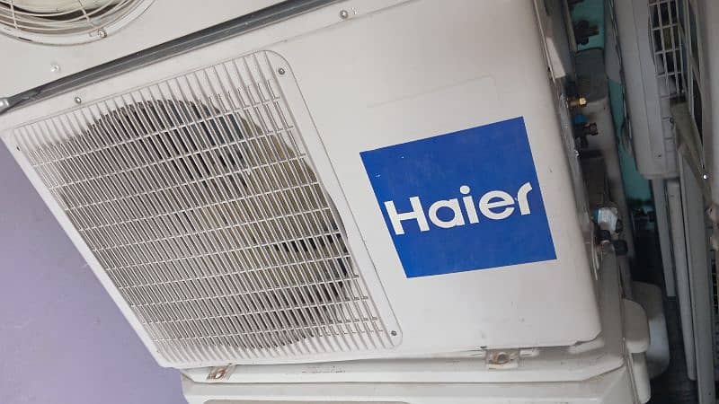 Haier AC For sale DC inveter 1. ton all okay 1