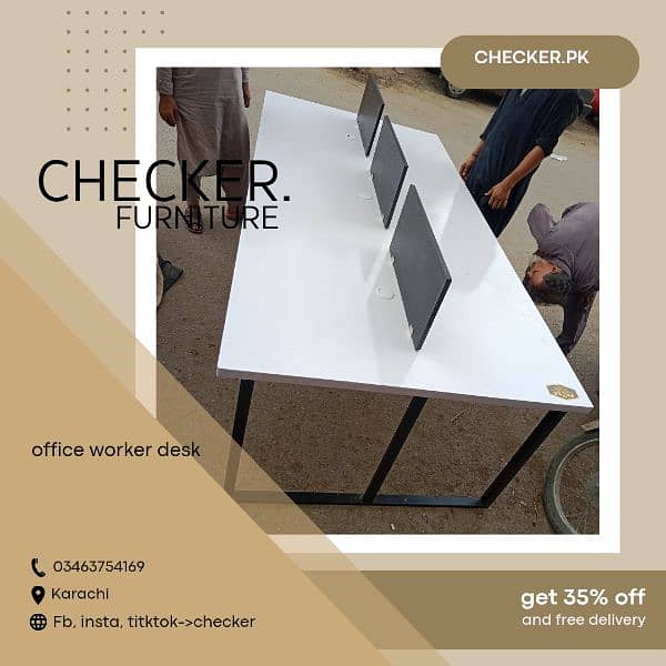 high quality workstation table, cubicals, office table furniture avl. 0