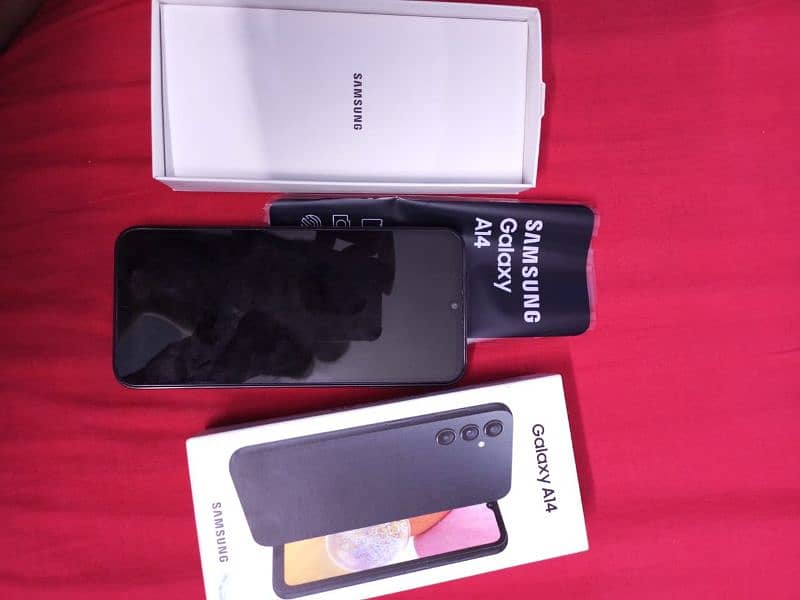 Samsung A14 with box 1