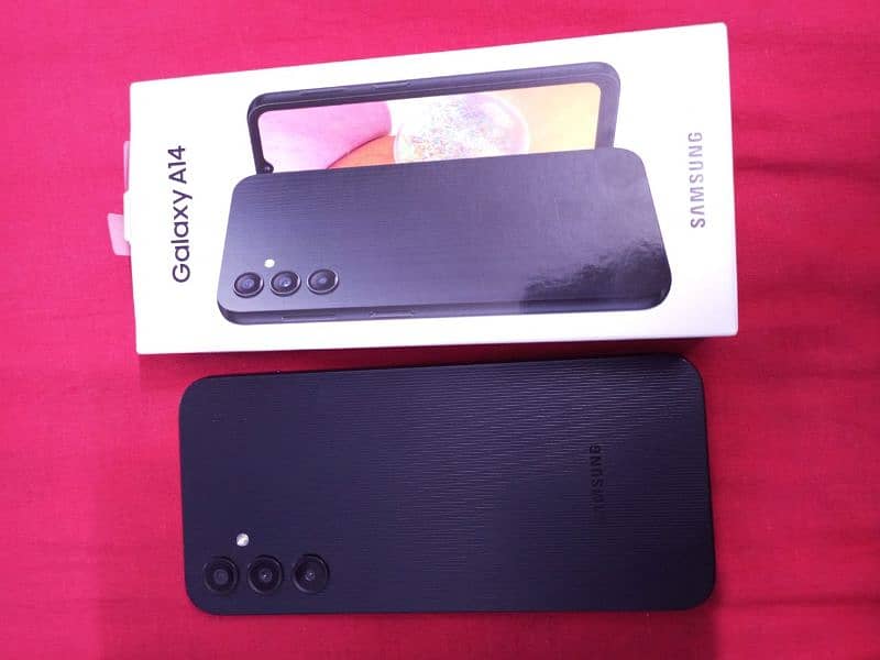 Samsung A14 with box 5