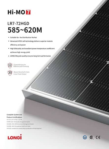 Longi 580watt Solar panel | Canadian Solar | Solar Panel |Solar System 4