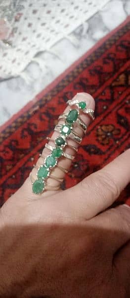 Emerald Ruby aqeeq marjaan 6