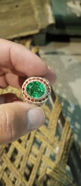 Emerald Ruby aqeeq marjaan 14