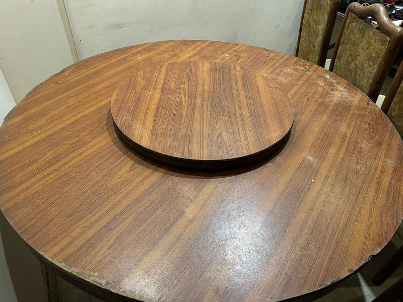Dining table (Revolving table) 1
