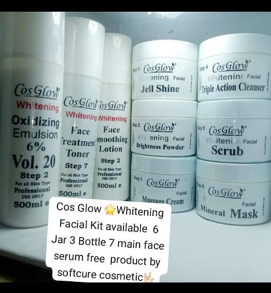 cos Glow whitening Facial kit 100% result 1