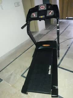 Slim line treadmill