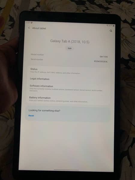 Samsung Galaxy TAB A (10.5 inches) - 3/32gb 100% OK 9