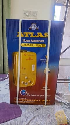Altas gas water heater new